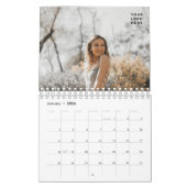 カスタムフォトカレンダー会社のロゴ編集可能 カレンダー (1月 2026)