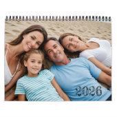 カスタムフォトカレンダー – 月次写真ページ全体 カレンダー (カバー)