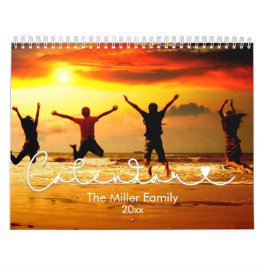 カスタムフォトカレンダー、編集可能カレンダー カレンダー