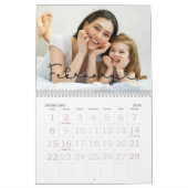 カスタムフォトカレンダー、編集可能カレンダー カレンダー (2月 2026)