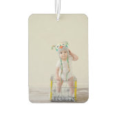 カスタムフォトカーパーソナライズされたエアフレッシュナー カーエアーフレッシュナー (裏面)