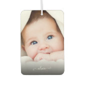 カスタムフォトカー名空気清浄機 カーエアーフレッシュナー (正面)