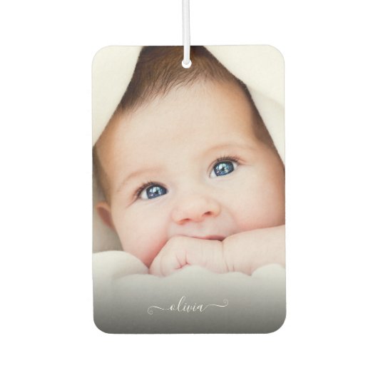 カスタムフォトカー名空気清浄機 カーエアーフレッシュナー (正面)