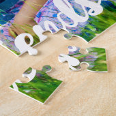 カスタムフォトキッズドッグフッ最高のク友人 ジグソーパズル (側面)