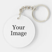 カスタムフォトキーチェーン キーホルダー (裏面)