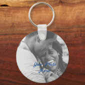 カスタムフォトキーチェーン キーホルダー (正面)