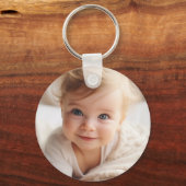 カスタムフォトキーチェーン キーホルダー (正面)