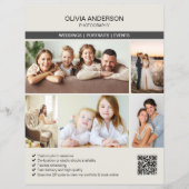 カスタムフォトギャラリーフォトグラファー事業 チラシ (正面)