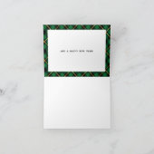 カスタムフォトクカラフルリスマスフラットホリデーカード シーズンカード (内部)