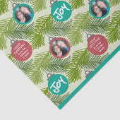 カスタムフォトクリスマスツリーオーナメント 薄葉紙 (詳細)