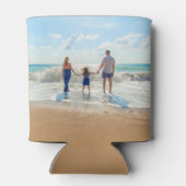 カスタムフォトクーラーボックスデザイン自分の写真 缶クーラー (裏面)