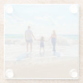 カスタムフォトグラスコースターのお気に入りの写真 ガラスコースター (裏面)