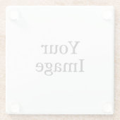 カスタムフォトグラスコースター ガラスコースター (裏面)