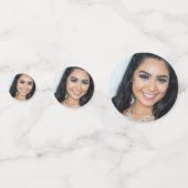 カスタムフォトグラムブルーグリッタードリップキンセアニラ コンフェッティ (裏面)