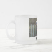 カスタムフォトグランパ フロストグラスマグカップ (左)