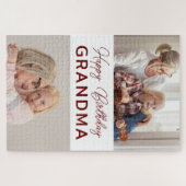 カスタムフォトグラン誕生日 ジグソーパズル (横)