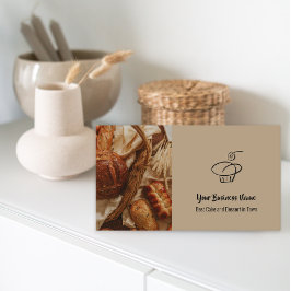 カスタムフォトケーキベーカリーショップQRコード 名刺