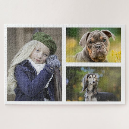 カスタムフォトコラージュパズル1014ピース ジグソーパズル (横)