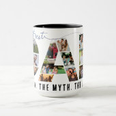 カスタムフォトコラージュパパマグカップ マグカップ (中央)