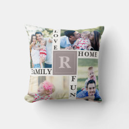 カスタムフォトコラージュモダンリビングルーム クッション