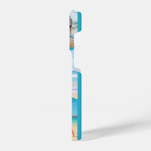 カスタムフォトコラージュ文字名パーソナライズされた iPhoneケース (左側面)