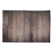 カスタムフォトコラージュ素朴ファームハウスファミリー 枕カバー (裏面)