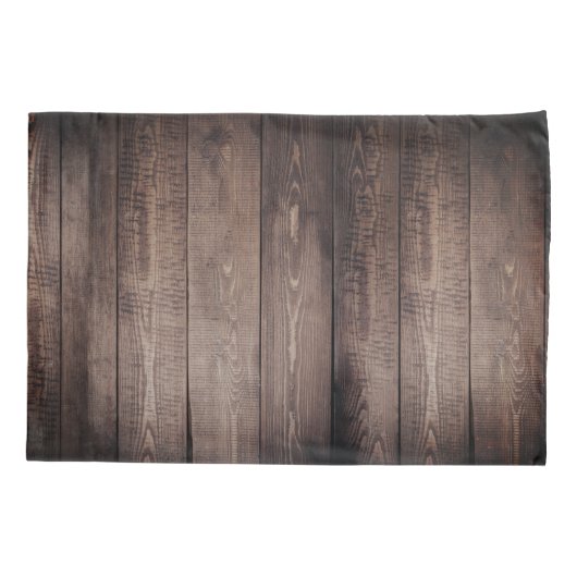 カスタムフォトコラージュ素朴ファームハウスファミリー 枕カバー (裏面)