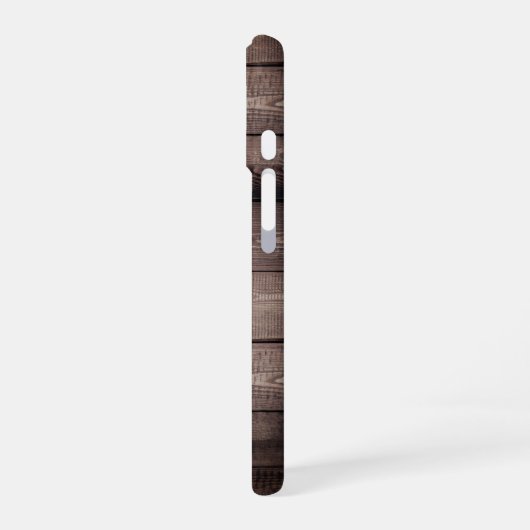 カスタムフォトコラージュ素朴ファームハウスファミリー iPhone 16ケース (左側面)