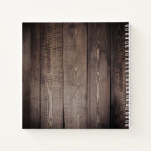 カスタムフォトコラージュ素朴ファームハウスラブファミリー ノートブック (裏面)