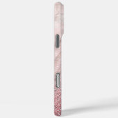 カスタムフォトコラージュ(サーモンピンク大理石模様) Case-Mate iPhoneケース (裏面 / 右)