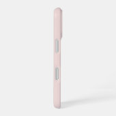 カスタムフォトコラージュ パーソナライズド ピンク iPhone 16ケース (右側面)