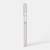 カスタムフォトコラージュ ベージュ iPhone 16ケース (左側面)