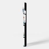 カスタムフォトコラージュ 7枚の正方形の写真 黒 Case-Mate iPhoneケース (裏面 / 左)