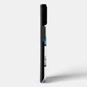 カスタムフォトコラージュ 7枚の正方形の写真 黒 Case-Mate iPhoneケース (裏面 / 右)