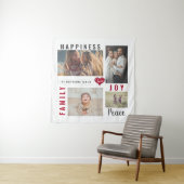 カスタムフォトコラージラブジョイファミリー タペストリー (インサイチュ)