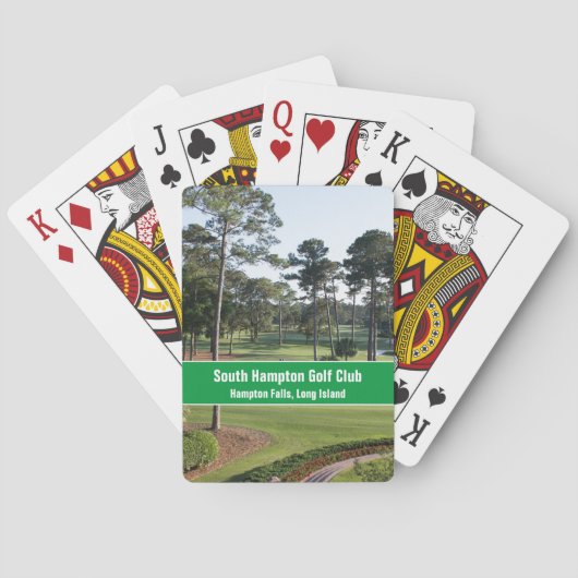 カスタムフォトゴルフクラブトランプ トランプ (裏面)