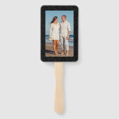 カスタムフォトゴールデンダマスク ハンドファン (裏面)