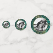 カスタムフォトゴールデン葉 コンフェッティ (裏面)