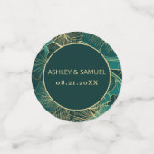 カスタムフォトゴールデン葉 コンフェッティ (スモール正面)