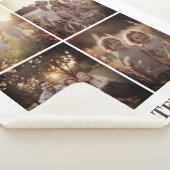 カスタムフォトシェルパブランケットおばあちゃんのギフト シェルパブランケット (3/4)