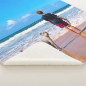 カスタムフォトシェルパブランケットと自分のデザイン シェルパブランケット (3/4)