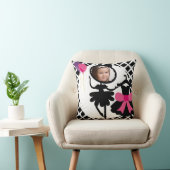 カスタムフォトシルエットバレリーナ枕 クッション (椅子)