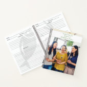 カスタムフォトシンプルレシピ ノートブック (内部)