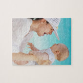 カスタムフォトジパーソナライズされたグソー ジグソーパズル (横)