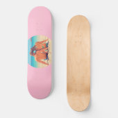 カスタムフォトスお気に入りのケートボードパーソナライズされた スケートボード (正面)