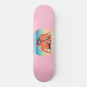 カスタムフォトスお気に入りのケートボードパーソナライズされた スケートボード (正面)