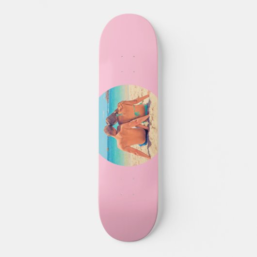 カスタムフォトスお気に入りのケートボードパーソナライズされた スケートボード (正面)