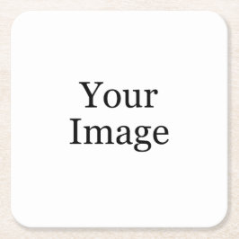 カスタムフォトスクエア紙コースター スクエアペーパーコースター