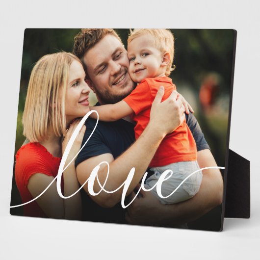 カスタムフォトスクリプトラブ フォトプラーク (側面)