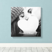 カスタムフォトスクリプト名 キャンバスプリント (インサイチュ (ウッドフロア))